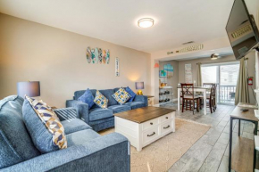 Bright Brigantine Townhome Steps to Beach Access!